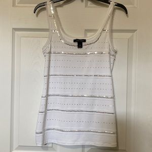 WHBM White Tank top